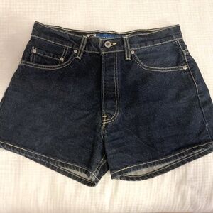 Levis Silver Tab High Rise Short Shorts